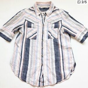 Xirena Wesley button up shirt
